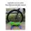 Supporto per bicicletta universale da pavimento Wheelie Green+ 2