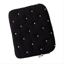 Hochwertige Laptoptasche mit weichem Futter für 11-Zoll-PCs, schwarz