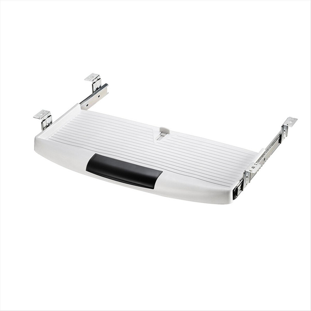 Keyboards Tray Under Desk Keyboards Stand Slide Pull Out White 4714116612335