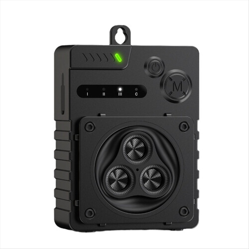 Ultrasonic Dog Anti Barking Device Waterproof Black