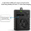 Ultrasonic Dog Anti Barking Device Waterproof Black 6