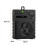 Ultrasonic Dog Anti Barking Device Waterproof Black 4