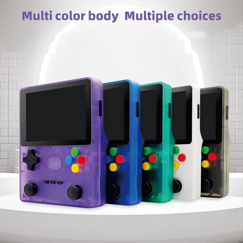 R39S Retro Handheld Game Console 64GB, Black 2