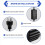 MotorcyclesLED Projector Headlight Bulbs Bi LED Lens Y3S-H4 5