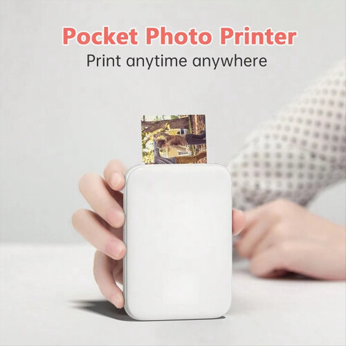 Mini Color Photo Printer Portable Bluetooth Printer 1