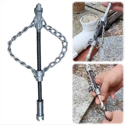 Pipe Maintenance Tool Multi-Purpose Spring Oil Plugging Pipe Dredger 1