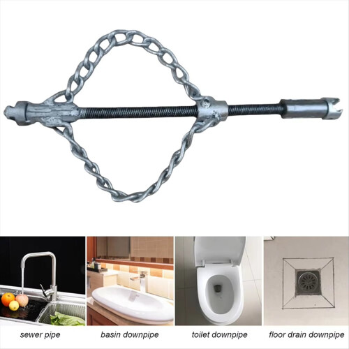 Pipe Maintenance Tool Multi-Purpose Spring Oil Plugging Pipe Dredger 2