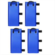4er-Pack Wassergewichte für Pavillons und Zelte, Blau