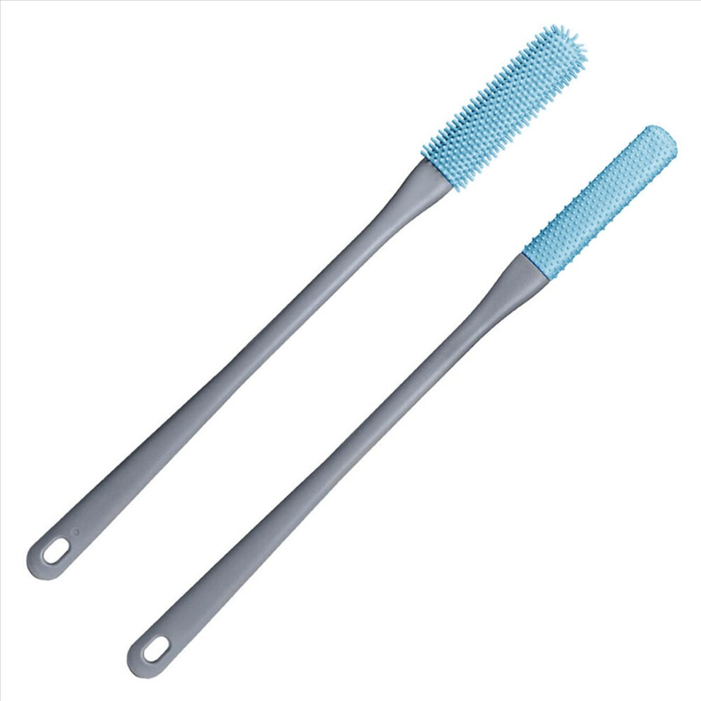 Grey Toe Cleaning Brush Foot Cleaning Brush For Shower Long Handle