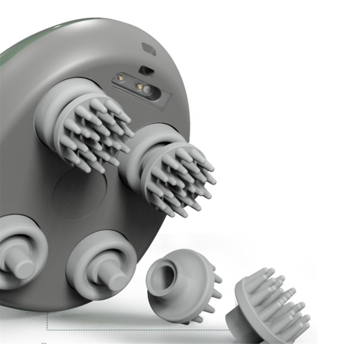 Rechargeable Multi-Claw Head Massager Full Body Kneading Vibration 2