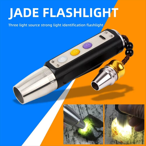 Jade Identification Flashlight Jewelry Detector Light ,A 2