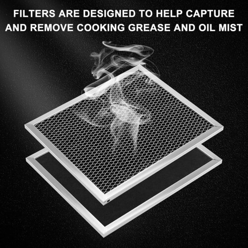 2 Ersatzfilter für B.Roan 97007696, 41F Dunstabzugshaubenfilter 1
