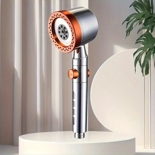 New Strong Pressure Water Saving Filter Shower Head 5 Modes B 2
