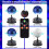 Rotating 5in Disco Ball Party Lights with Remote 2