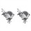 Heavy Duty Single Head Swivel Clamp DJ Light Clamp 1
