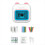 Mini Sticker Printer RGB Light Bluetooth Pocket Inkless A 1