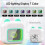 Mini Sticker Printer RGB Light Bluetooth Pocket Inkless A 3