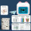 Mini Sticker Printer RGB Light Bluetooth Pocket Inkless A 2
