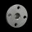 4 Pcs 5mm Metal Flange Shaft Coupling Rigid Flange Coupling 4