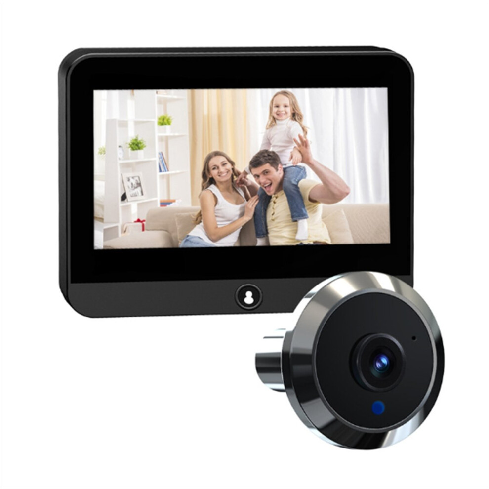 4.3-In Hd Video Doorbell Tuya Wifi Remote Intelligent Visual Doorbell 4714116631053