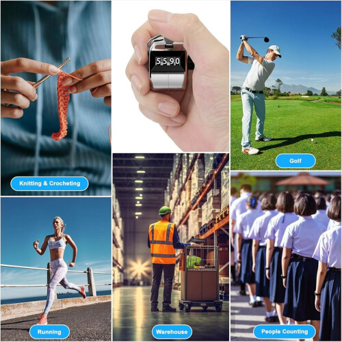 2 Pack Clicker Counter for Coaching, Sports Events 2