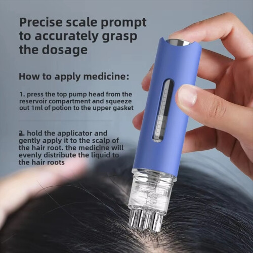 Scalp Applicator Head Dil 1ml Roller Ball Application Massage C 2