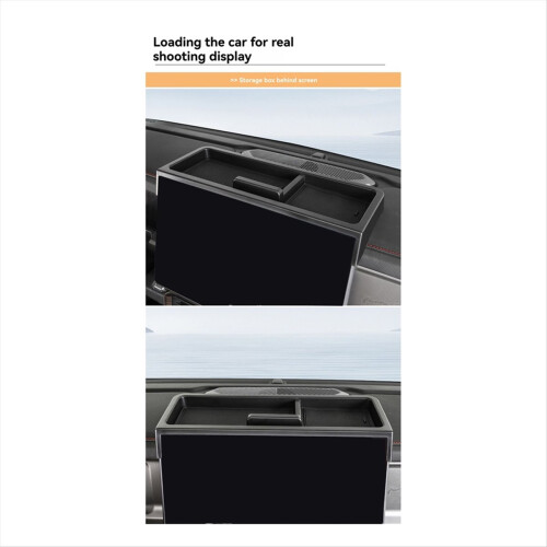 Car Central Control Screen Rear Storage Box for Jetour 2