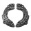 For 4WD Front Left + Right Dust Shield Brake Dust Cover 1