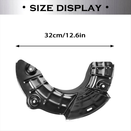For 4WD Front Left + Right Dust Shield Brake Dust Cover 2