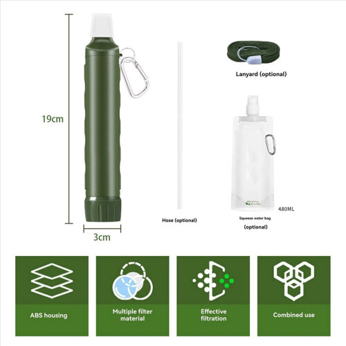 Drinking Water Filter Straw Portable Water Filter Mini Water Filter 2
