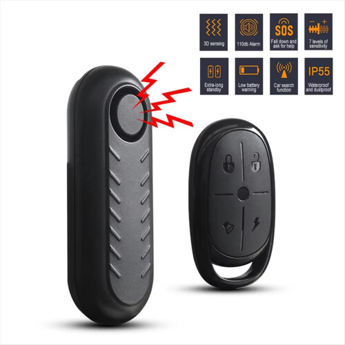 Wireless Bicycle Alarm Remote Control Waterproof Electric Motorcycle 2