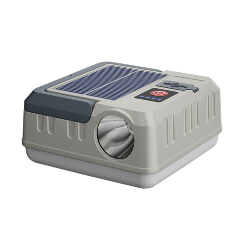 Tragbare Solar-Campinglampe, multifunktionale Campingplatzlaterne