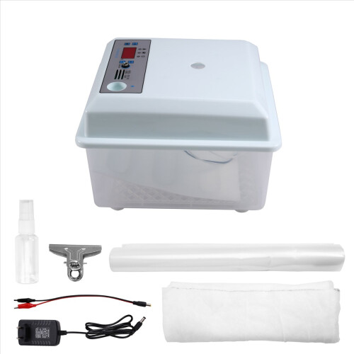 20Pcs Eggs Incubator Set Semi Automatic Household Brooder EU Plug 2