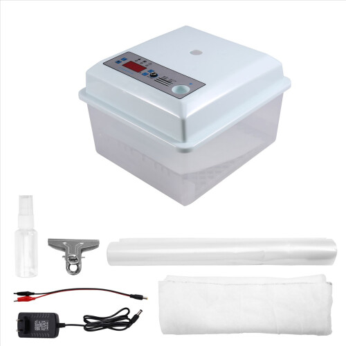 20Pcs Eggs Incubator Set Semi Automatic Household Brooder EU Plug 1