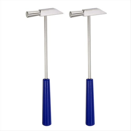 Double Face Small Metal Hammer, 8 inch Round Triangle