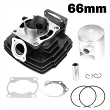 Kit di ricostruzione della parte superiore del cilindro da 66 mm 2A7-11311-00 per DT175 MX175