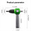 Kit di rivetti aerodinamici elettrici con rivetti M3 M5 M6 M8 M10 6