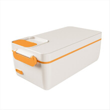 Elektrische Lunchbox mit 1-Liter-Edelstahlbehälter und Speisenwärmer