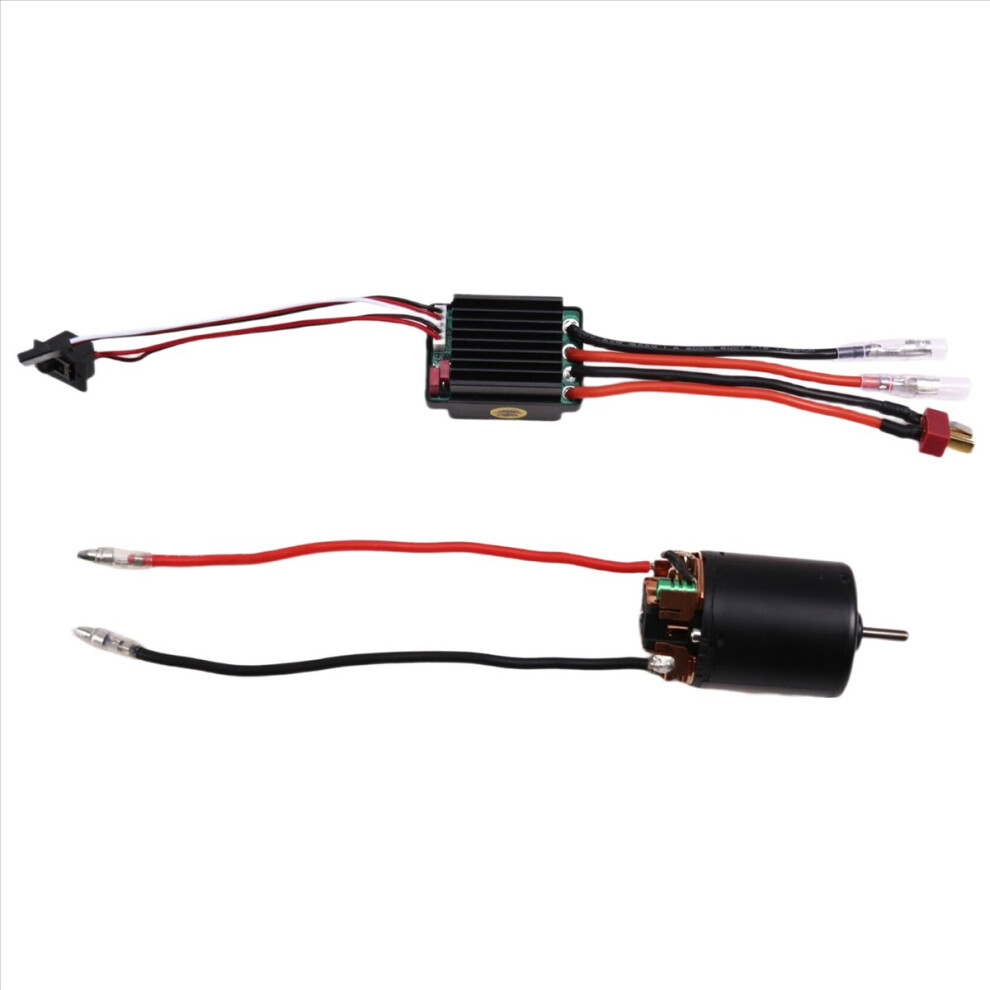 540 Brushed Motor 80T Esc Speed Control Combination Set 4712073955380