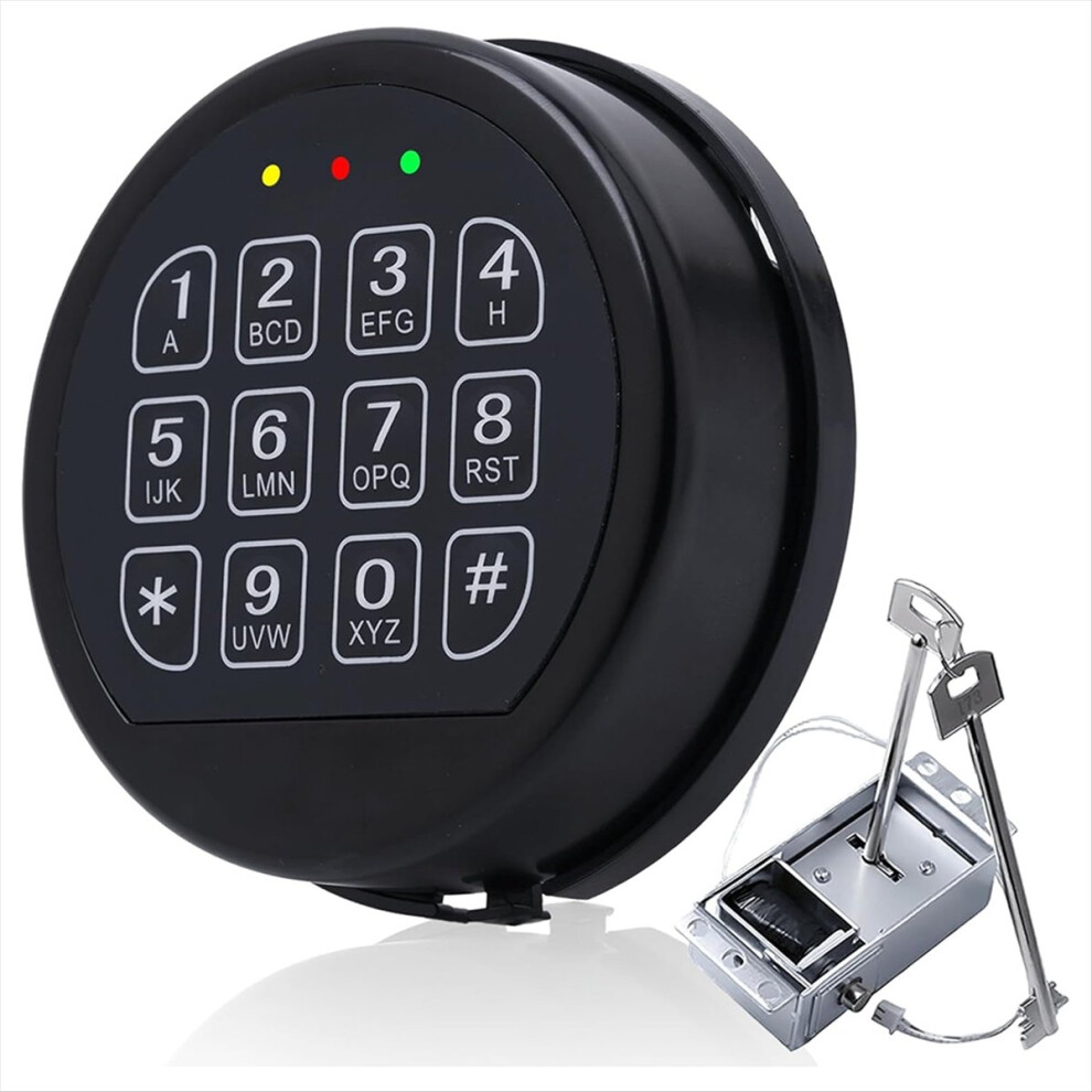 Safe Replacement Lock With 2 Emergency Keys 4712073958909