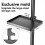 781E Universals Microphone Stand Tray Adjustable Mic Stand Tray A 4