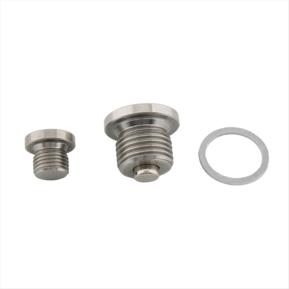 Oil Drain Washer Gaskets Stripped Pan Bolt Hole Repair Screws For Silver 4712073963354