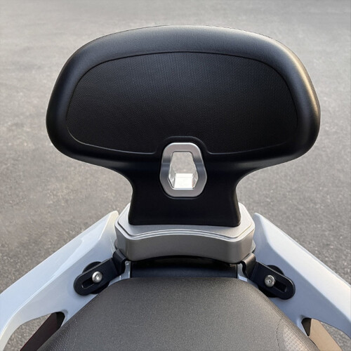 Rear Passenger Backrest for 368G Black 1