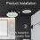 Bathroom Passive Ceiling Speaker Moisture-Proof in-Ceiling Speaker 7