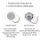 Bathroom Passive Ceiling Speaker Moisture-Proof in-Ceiling Speaker 6