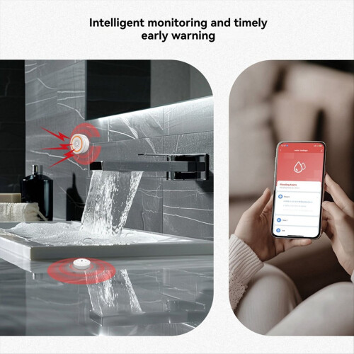 Tuya ZigBee Smart-Wassersensor-Alarm für vollen Wassertank 2