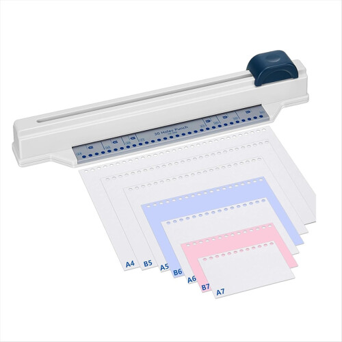 Spiral Binder Desktop Binding Hole Punch for Shop Office A4 A5 A6