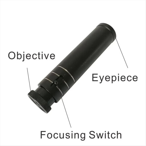 Focusing Prism Gem Spectroscope with Adjustable Focus 1