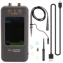 Oscilloscopio digitale touch screen con generatore di segnale