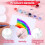 100 Strips 600 Pots for Acrylic Paint, 3ml/0.1oz 2